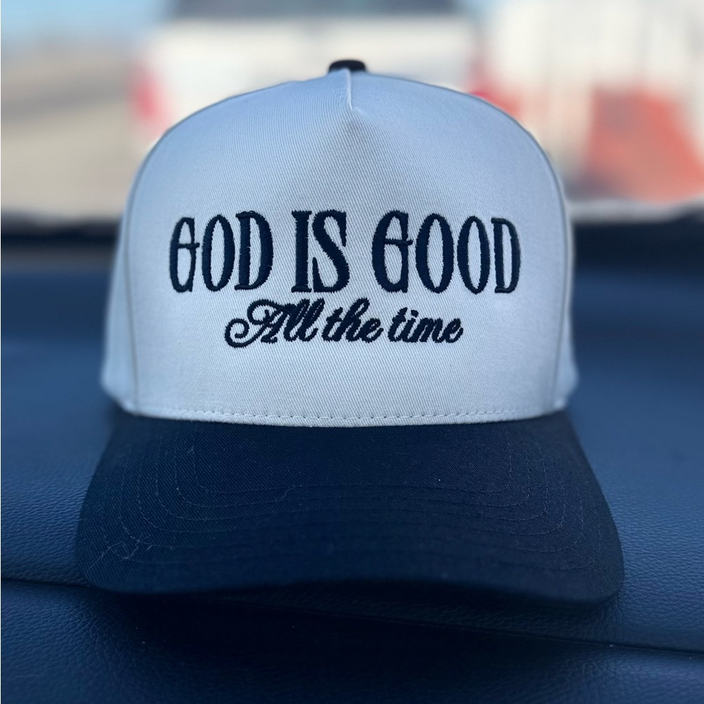 Black and White Inspirational Cap